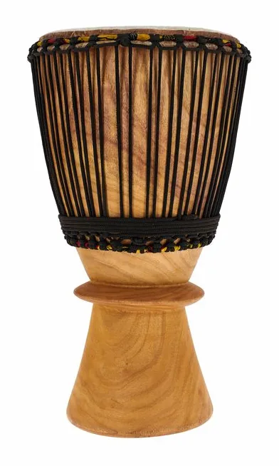 African Percussion MBO137 Bougarabou, su sfondo neutro, photo 2