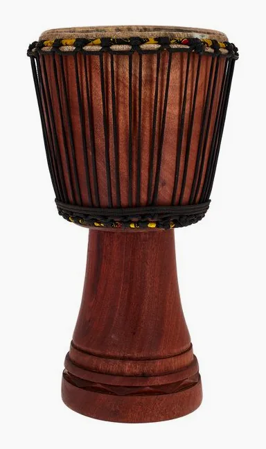 African Percussion MDJ103 Djembe, su sfondo neutro, photo 2