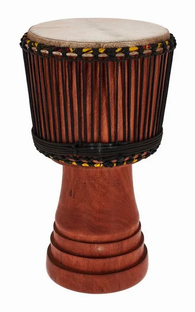 African Percussion MDJ105 Djembe, dettaglio frontale