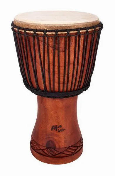 Afroton AD C03 Djembe Pro-Iroko, dettaglio frontale