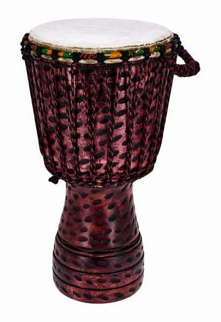 Afroton AD S01L Djembe Leopard Design, dettaglio frontale