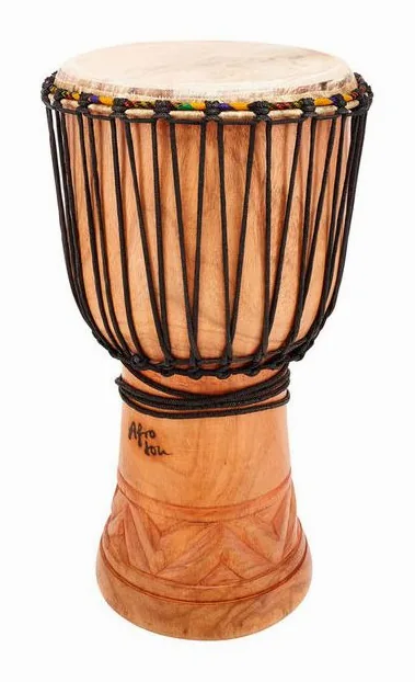Afroton AD S02 Djembe, di fronte su sfondo neutro