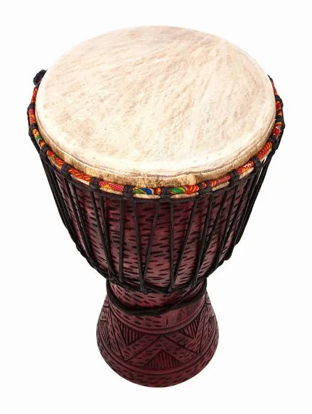 Afroton AD S02L Djembe Leopard Design, vista dall'alto, photo 4