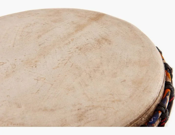 Afroton AD C02 Djembe Pro-Iroko, su sfondo neutro, photo 4