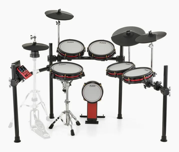 Alesis Nitro Ultimate XL Drum Kit, vista di lato, photo 2