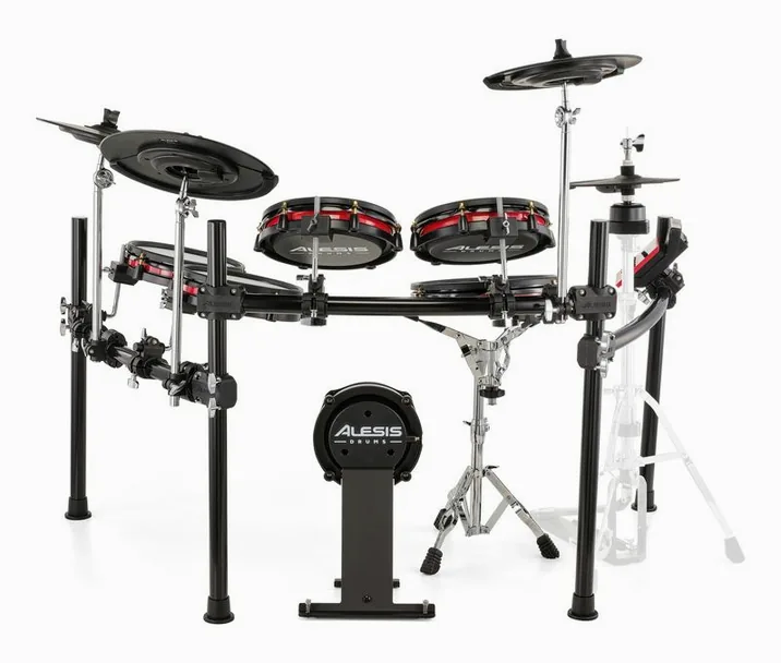 Alesis Nitro Ultimate XL Drum Kit, su sfondo neutro, photo 4
