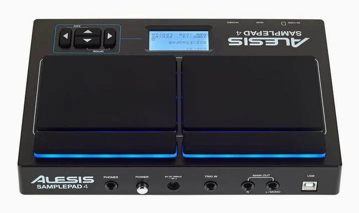 Alesis Samplepad 4, su sfondo neutro, photo 4