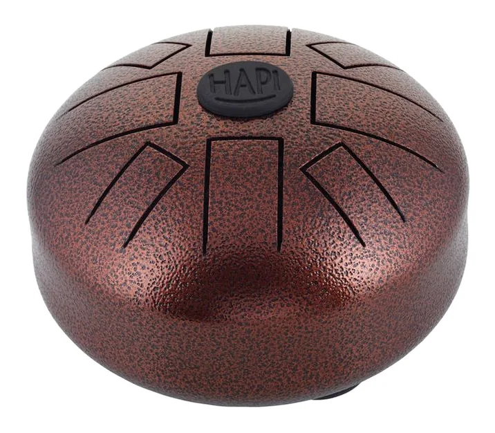Asian Sound HAPI Drum Mini D-Akebono, di fronte su sfondo neutro