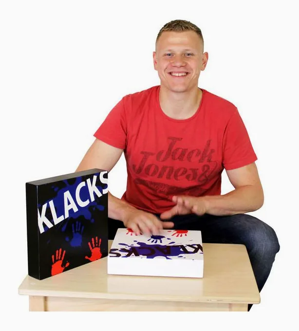 Baff Klacks Box Table Cajon White, vista di lato, photo 4
