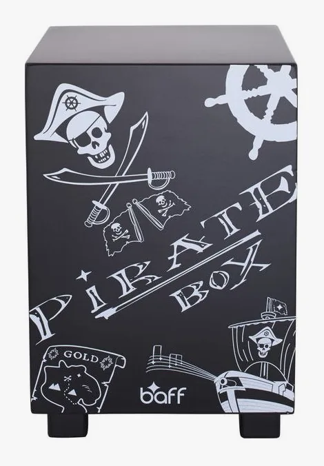 Baff Pirate Box / Cajon, vista di lato, photo 2