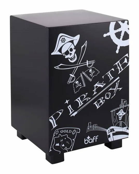 Baff Pirate Box / Cajon, vista di tre quarti, photo 3