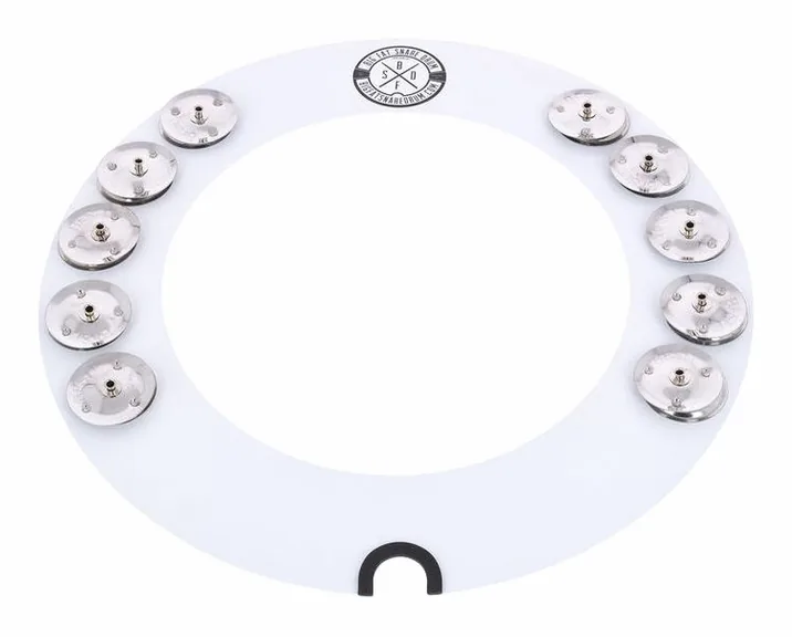 Big Fat Snare Drum Halos 14", di fronte su sfondo neutro