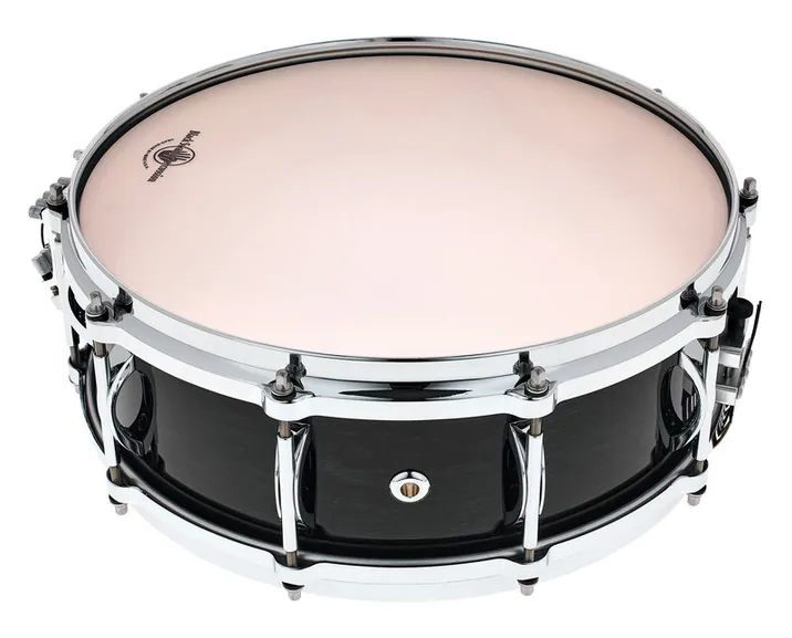 Black Swamp Percussion Multisonic Snare MS514MD-CB, vista frontale, photo 4