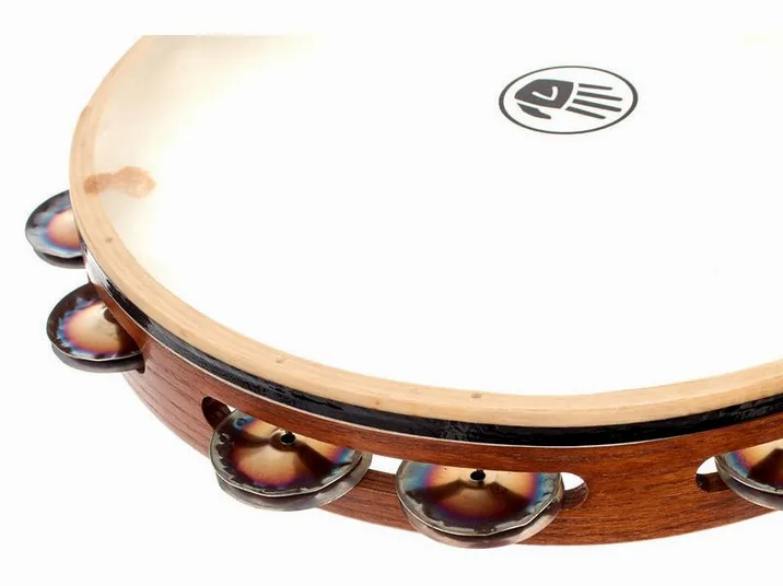 Black Swamp Percussion T12-1 Tambourine, vista frontale, photo 3
