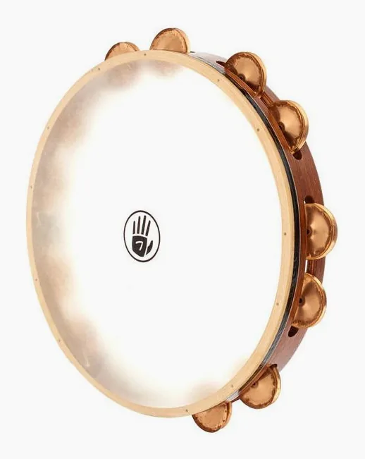 Black Swamp Percussion T12-4 Tambourine, vista di tre quarti, photo 2