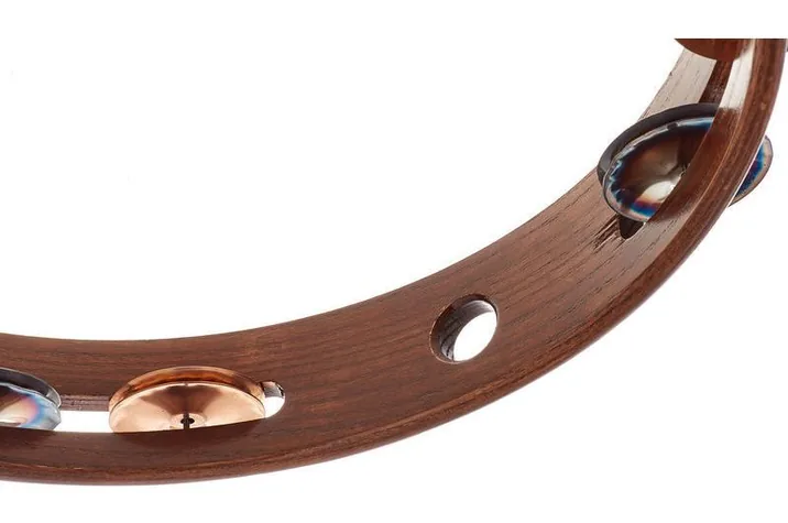 Black Swamp Percussion TC12-1 Tambourine, su sfondo neutro, photo 4