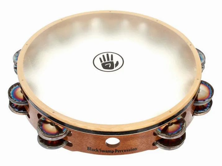 Black Swamp Percussion TD1 Tambourine, dettaglio frontale