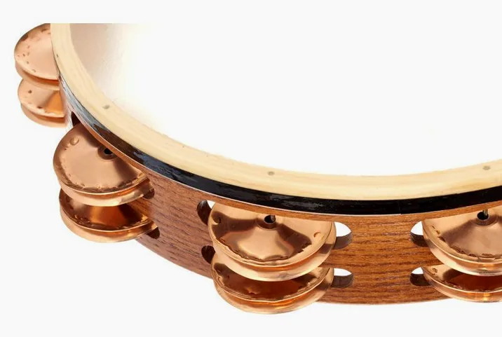 Black Swamp Percussion TD2 Tambourine, vista dall'alto, photo 3
