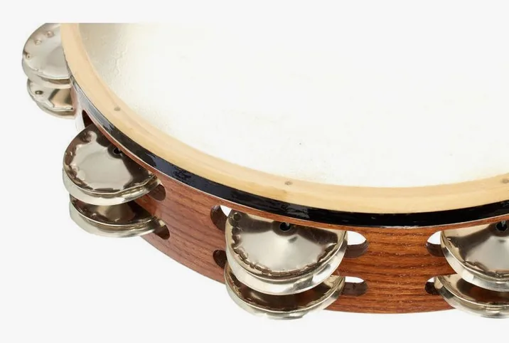 Black Swamp Percussion TD3 Tambourine, vista di lato, photo 3