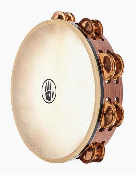 Black Swamp Percussion TD4 Tambourine, dettaglio ravvicinato, photo 2