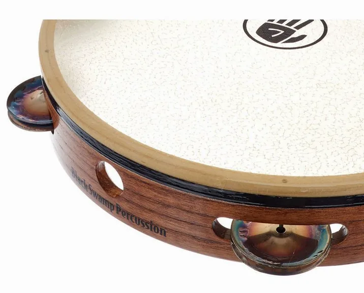 Black Swamp Percussion TS1 Tambourine, vista di lato, photo 3