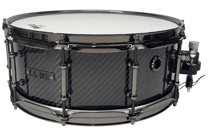Bone Drums 14"x5,5" TRUE Carbon -Twill, dettaglio ravvicinato, photo 2