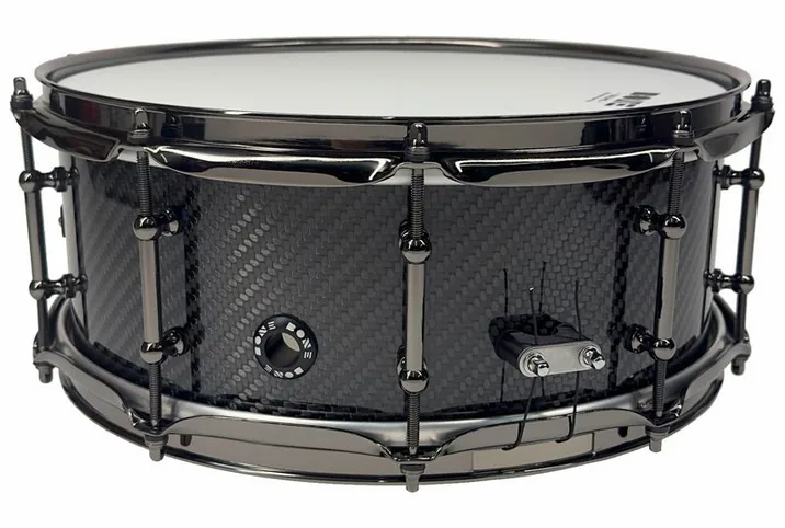 Bone Drums 14"x5,5" TRUE Carbon -Twill, vista dall'alto, photo 3