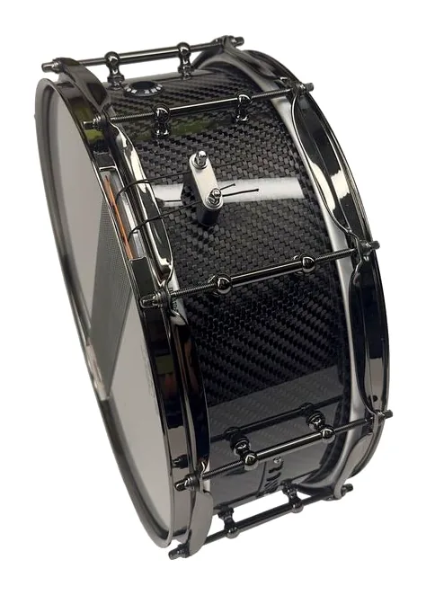 Bone Drums 14"x5,5" TRUE Carbon -Twill, vista di lato, photo 4