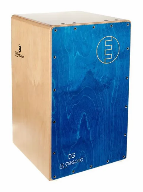 DG De Gregorio Chanela Cajon Blue, su sfondo neutro, photo 3
