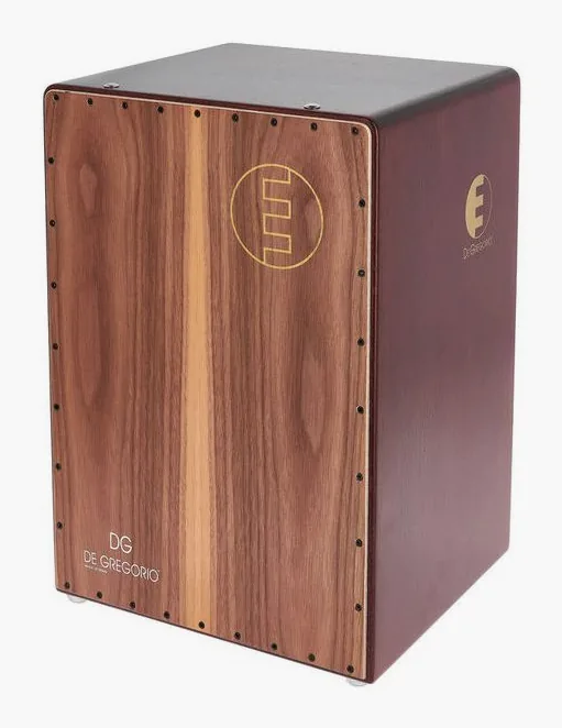 DG De Gregorio Spirit Deluxe Cajon, di fronte su sfondo neutro
