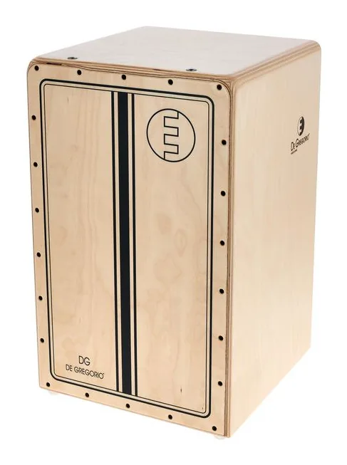 DG De Gregorio Tokayo Stripe Natural Cajon, dettaglio frontale