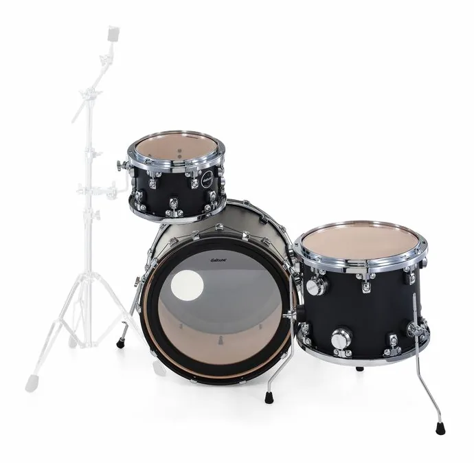 Dialtune 3-pcs Maple Set Matte Black, vista di lato, photo 4