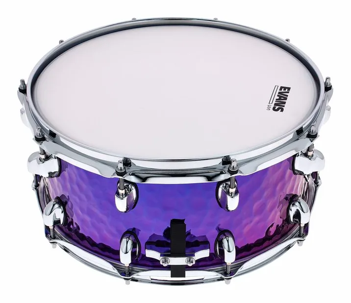Dixon 14"x6.5" Snare Purple Titanium, dettaglio ravvicinato, photo 2