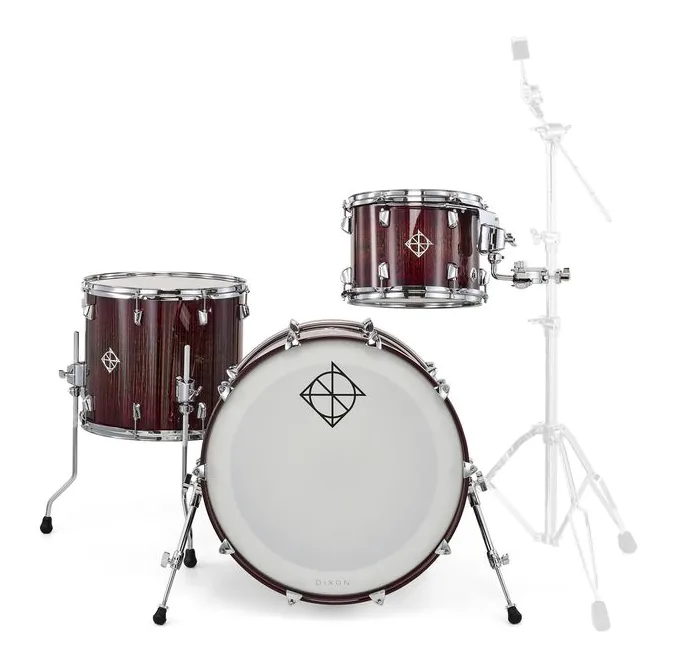 Dixon 22" Artisan Walnut Map. Set RF, su sfondo neutro