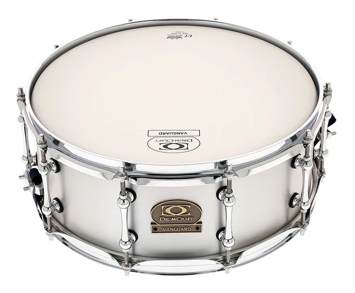DrumCraft 14"x5,5" Vanguard Snare Alu., su sfondo neutro