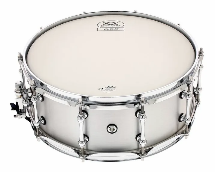 DrumCraft 14"x5,5" Vanguard Snare Alu., vista di tre quarti, photo 4