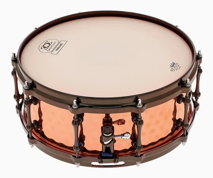 DrumCraft 14"x5,5" Vanguard Snare Copper, vista di lato, photo 2
