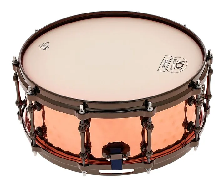 DrumCraft 14"x5,5" Vanguard Snare Copper, su sfondo neutro, photo 3