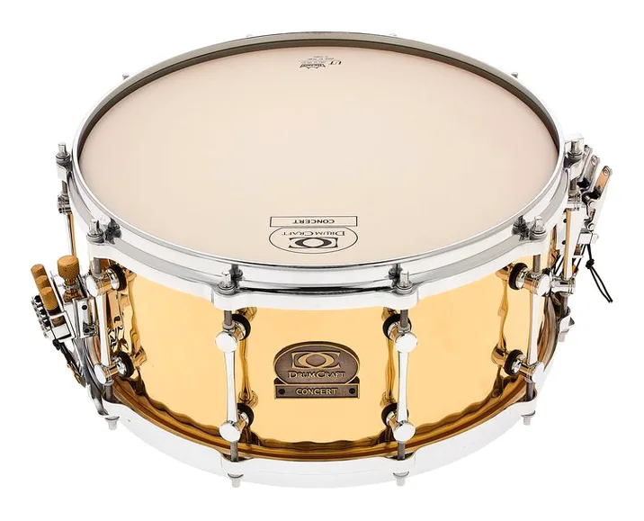 DrumCraft 14"x6,5" Concert Snare YB, dettaglio frontale