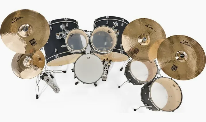 DrumCraft Series 3 DB Set RockBeat, su sfondo neutro, photo 2