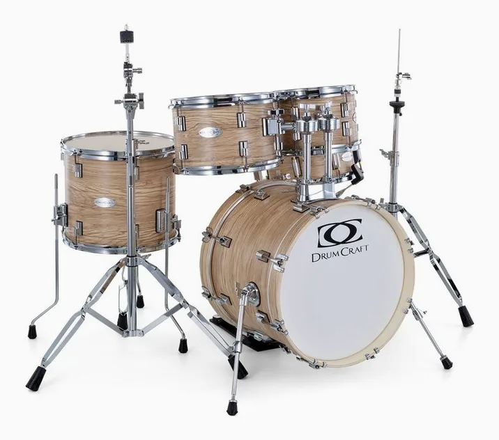 DrumCraft Series 3 Junior Set Natural, vista di tre quarti, photo 3