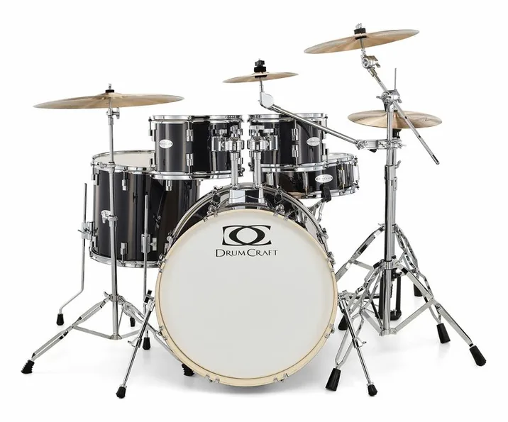 DrumCraft Series 3 Standard Impulz Black, vista di lato, photo 2