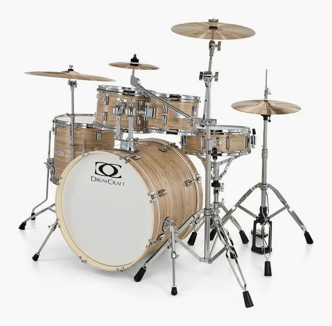 DrumCraft Series 3 Standard Impulz Nat., dettaglio frontale