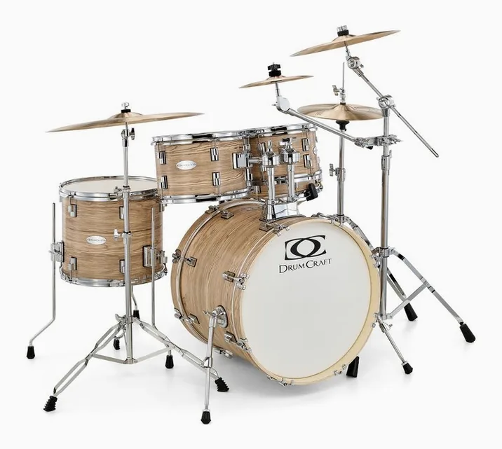 DrumCraft Series 3 Studio Impulz Natural, vista di lato, photo 3