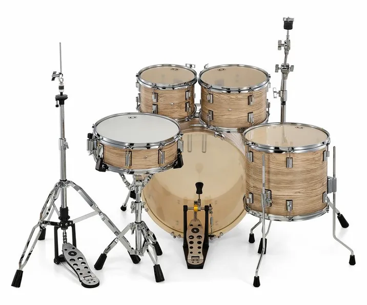 DrumCraft Series 3 Studio Set Natural, vista dall'alto, photo 4