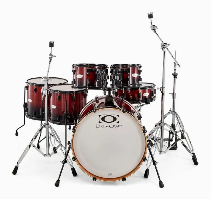 DrumCraft Series 4 2up 2down Set BAF, vista frontale, photo 2