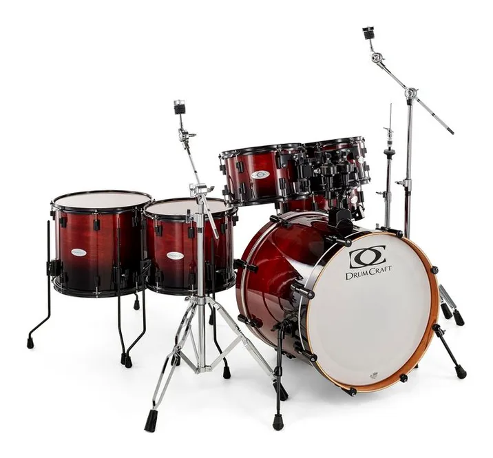 DrumCraft Series 4 2up 2down Set BAF, vista di tre quarti, photo 3