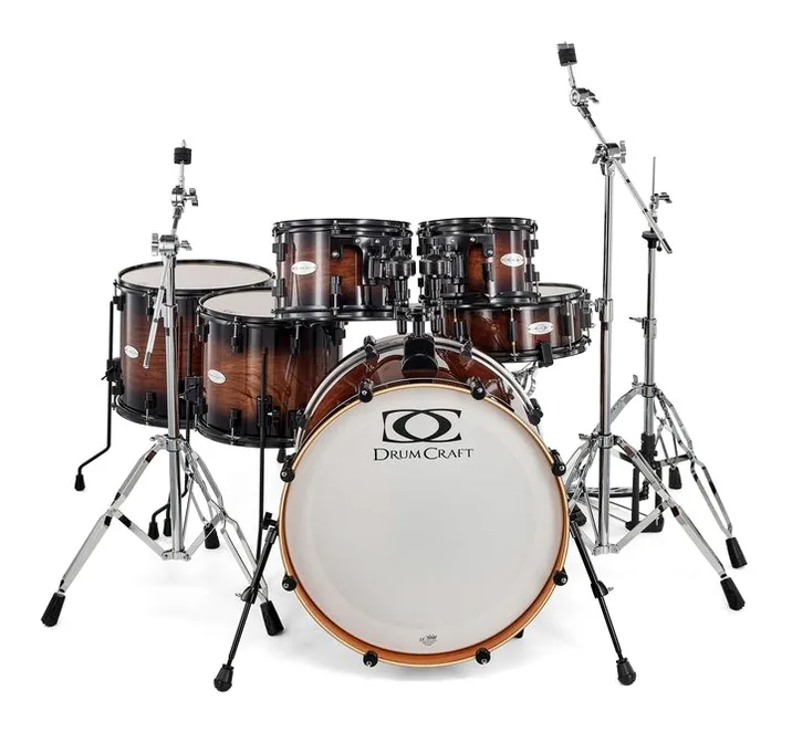 DrumCraft Series 4 2up 2down Set CMB, vista di tre quarti, photo 2