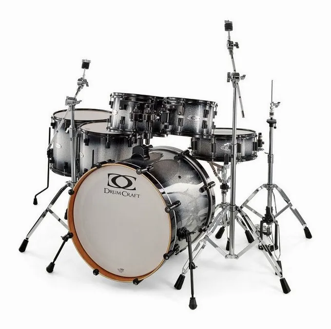 DrumCraft Series 4 2up 2down Set PBS, vista frontale