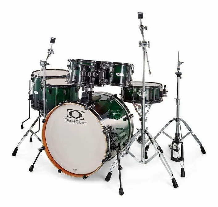 DrumCraft Series 4 2up 2down Set SGF, su sfondo neutro